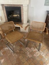 Très belle paire de fauteuil années 70 vintage b64 Marcel Breuer