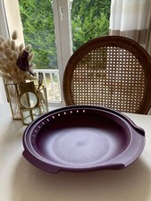 625⚜️ Insert Micro Vap Micro Ondes Tupperware Pour Cuiseur Vapeur  Violet