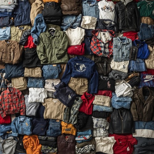 Lot vêtements vintage - lot,
