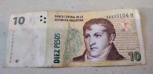 Billete pesos argentinos - de,