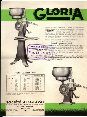 Publicité écrémeuse - publicité, l'écrémeuse