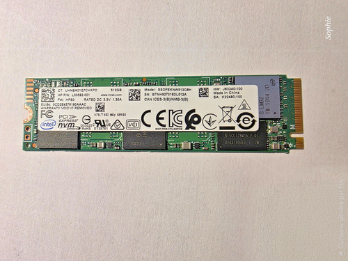 Ssd intel 660p 512go - ssd, m.2