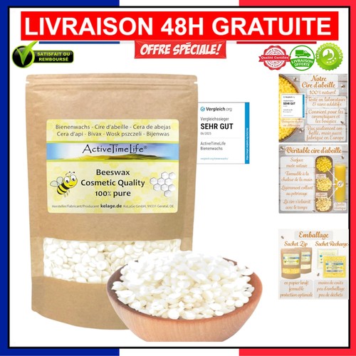 Cire abeille 200g pure - 200g, en