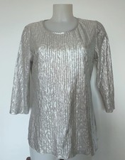 Damart blouse argenté taille - damart,