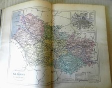 « La France Illustrée » Malte-Brun 42 Cartes par Erhard Circa 1880/1890