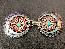 Ancienne Boucle De Cape Napoléon IlI.