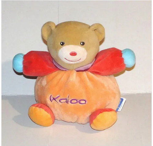Doudou peluche ours kaloo - doudou,