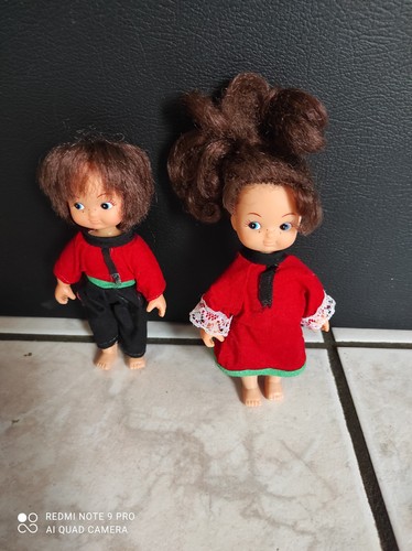 Lot mini poupées - lot,