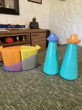 Huilier Vinaigrier + Sel/poivre Flash Tupperware Occasion