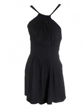 ROBE MAJE MODELE TOUBIS TAILLE S COULEUR NOIRE 100% SOIE
