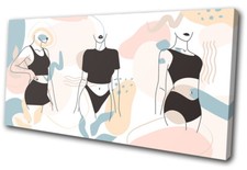 Elegant Woman Line Drawing