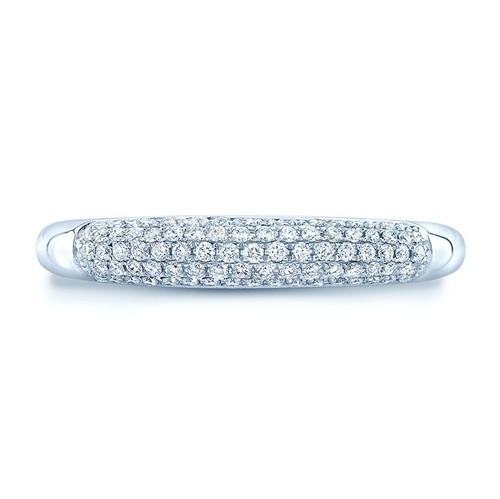 Bague jonc pavé - bague,
