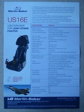 DOC PUB MARTIN BAKER EJECTION SEAT SCHLEUDERSITZE US16E SIEGE EJECTABLE JSF F-35