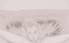 COULEUR 20x30 Photo Charme Pinup Artistique Art Femme 6634 AMATEUR SEULE