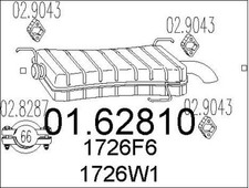 SILENCIEUX ARRIèRE PEUGEOT