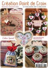 Création point de croix N°61 Hiver Noël MT Saint Aubin Perrette Samouiloff épuis