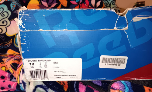 Reebok twilight zone - reebok, pump
