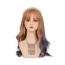 Tête de mannequin femme pour salon de coiffure, formation à domicile