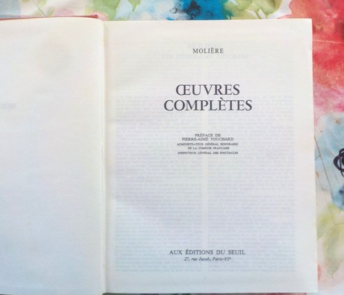Moliere oeuvres completes - -,