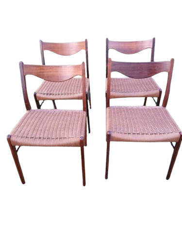 Lot chaises vintage - lot,