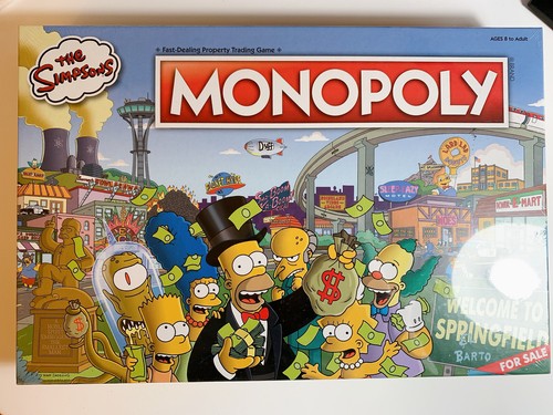 Monopoly the simpsons edition - the,