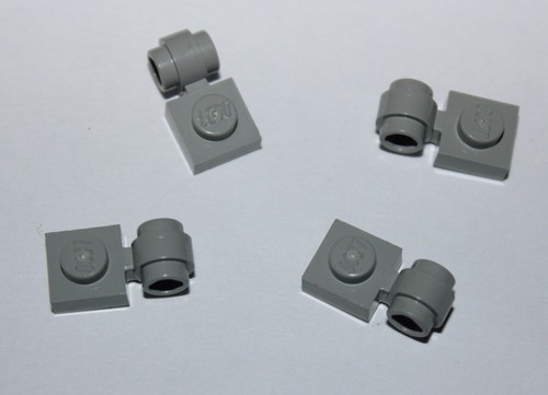 Lego oldgray plate with - with, clip