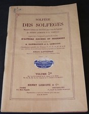 Solfège des solfèges – Volume 1B – Danhauser & Lemoine – Partition REF 4699C