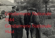 Gendarme Gendarmerie Kepi Moulins Toul Casque Ecole Psig Garde Mobile Vichy FFI