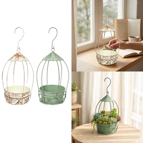 cage a oiseaux fer forge