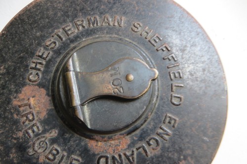 Ancien mètre ruban chesterman - mètre,