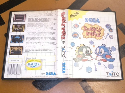 Sega master system bubble - master,
