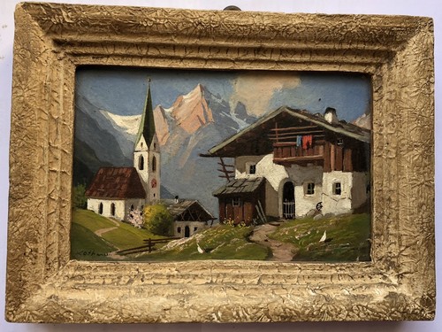 Kothmair hans miniature huile - miniature,