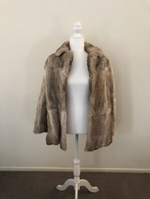 RABBIT FUR COAT soft, plush