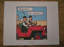 planche Tintin moulinsart