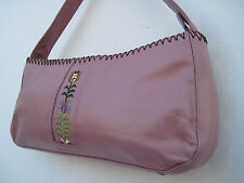 -AUTHENTIQUE   sac à main  SYLVAIN LEFEBVRE  cuir   TBEG   bag 