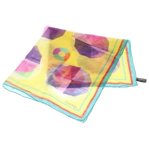 Foulard coton chanel marque - foulard,