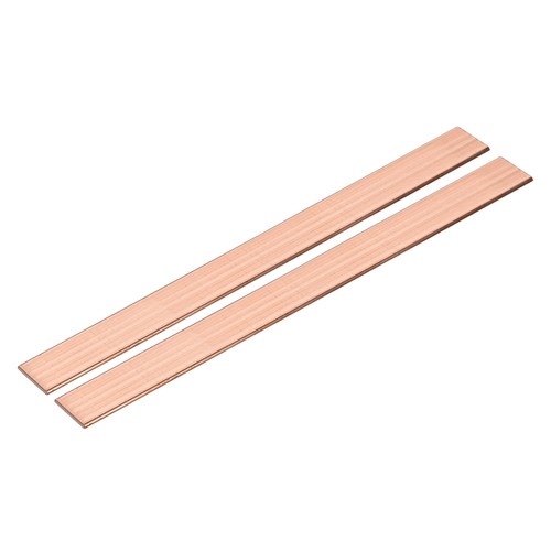2pcs barre plate cuivre - 2pcs,