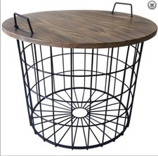 Wood/Metal Table with