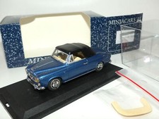 PEUGEOT 403 CABRIOLET CAPOTE 1957 Bleu KIT MINIACARS 43 1:43