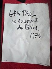 Calendrier GEN PAUL se