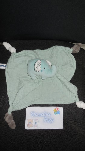 Doudou plat lange gaz coton - gaz,