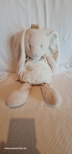 Peluche/Doudou Lina Joy Pili Lapin Princesse Couronne Jaune 45 Cm Noukies TBE 