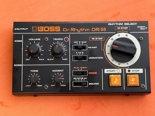 Boss dr55 rhythm - rhythm, analog