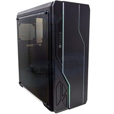 Boîtier PC ATX NOUA NOOB RGB Gaming Assemblé Châssis Plexiglass Latéral