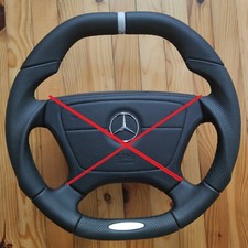 ⭐Volant Mercedes AMG Look W124 W210 W208 W140 R129 W202 Custom Made