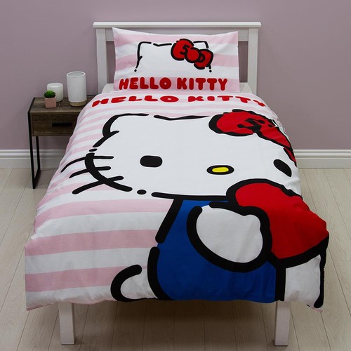 Hello kitty single duvet - hello,