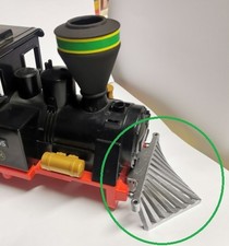 PLAYMOBIL Pare Buffle Train Locomotive western 3958  custom (envoi FRgratuit)