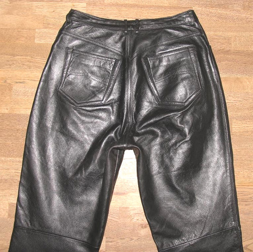 Jeans cuir pour femmes en - jeans,