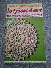 au crochet, aux aiguilles, a la fourche "N°13" tricot d'art
