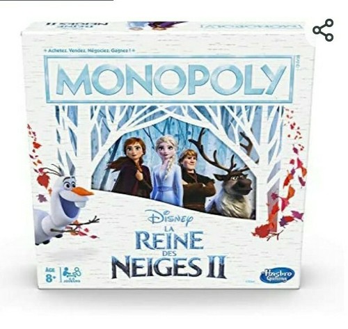 Monopoly disney reine des - la,